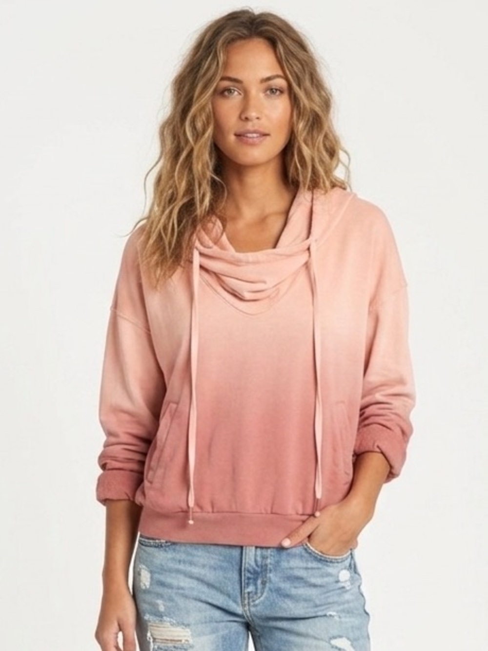 YOUNG FABULOUS & BROKE Piper Cowl Hoodie